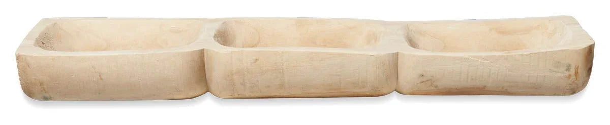 Natural Wood Bowl 3 Part - Final Touch Decor