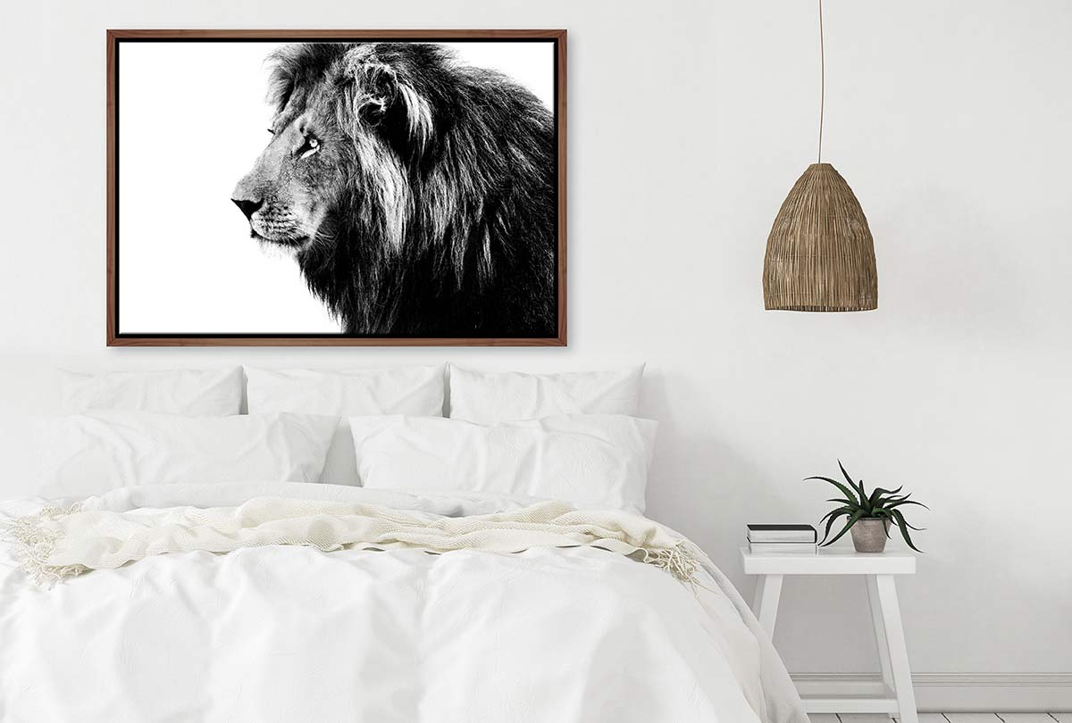 Lion Portrait | Canvas Wall Art Print - Final Touch Decor