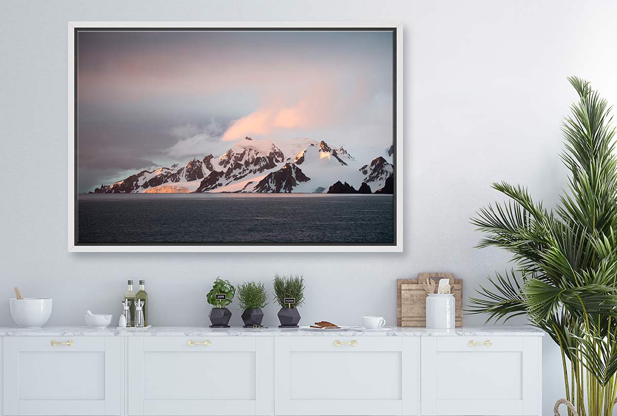 Snow Capped Mountain | Canvas Wall Art Print - Final Touch Decor
