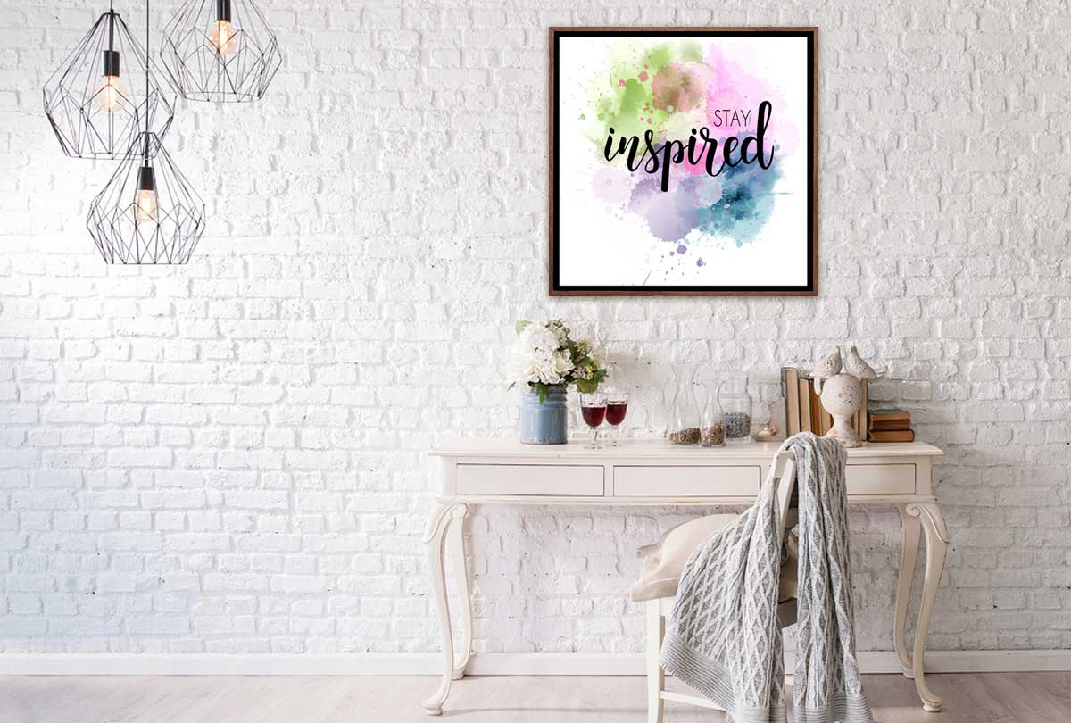 Stay Inspired | Canvas Art Print - Final Touch Decor