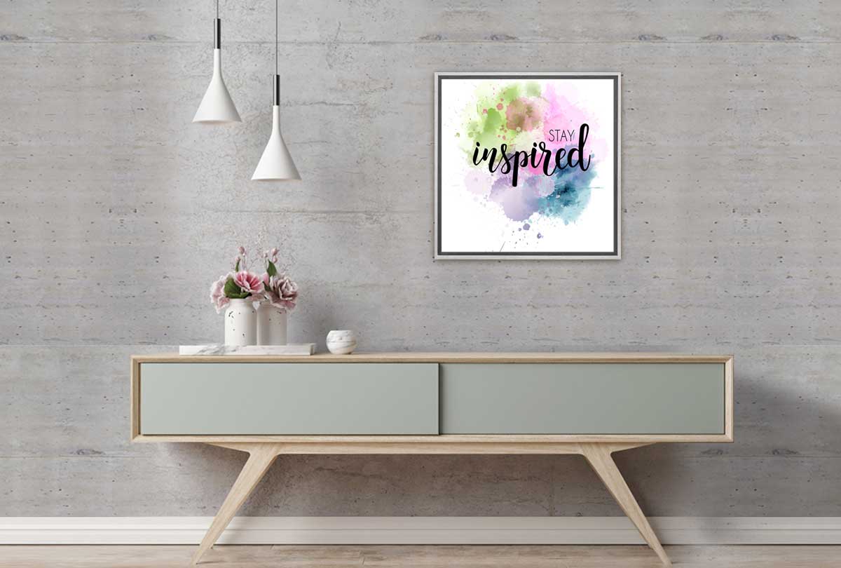 Stay Inspired | Canvas Art Print - Final Touch Decor