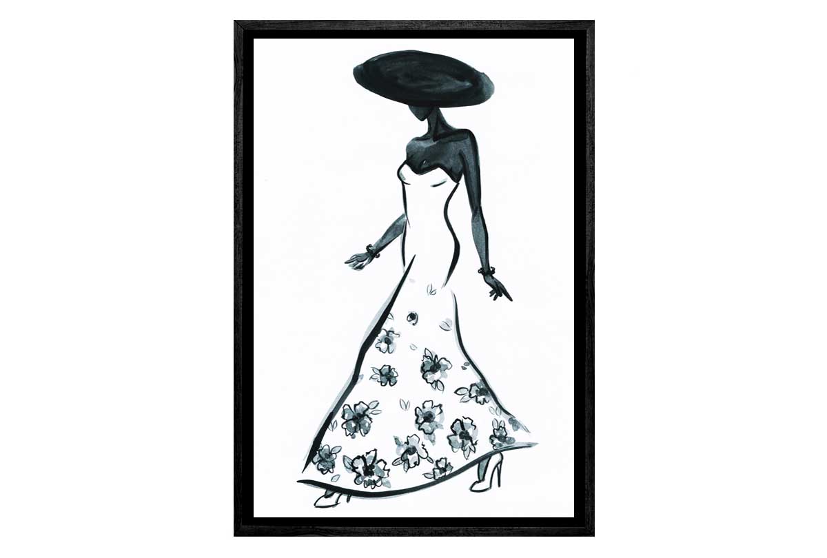 Glamorous Dress 4 | Fashion Wall Art Print - Final Touch Decor