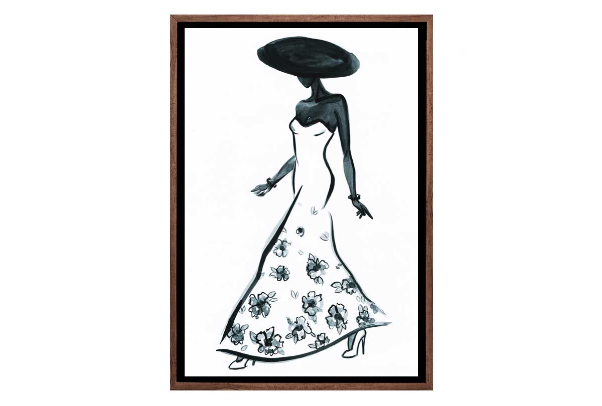 Glamorous Dress 4 | Fashion Wall Art Print - Final Touch Decor
