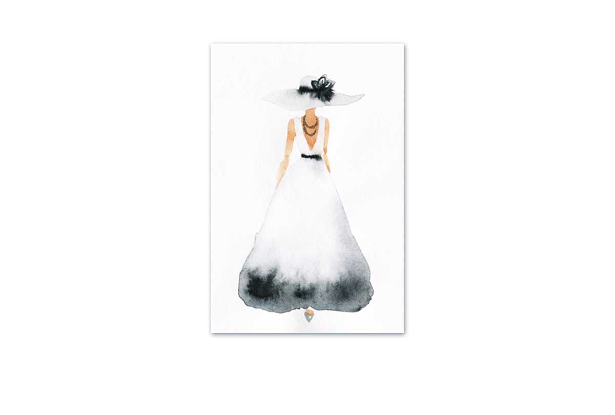 Glamorous Dress 5 | Fashion Wall Print - Final Touch Decor
