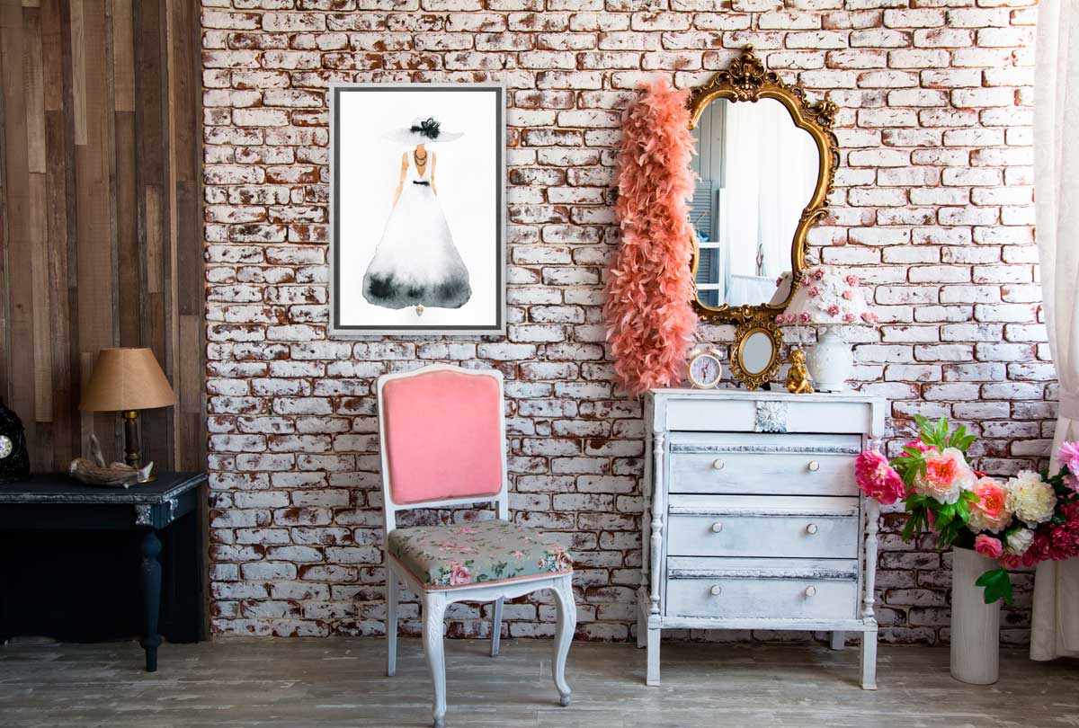 Glamorous Dress 5 | Fashion Wall Print - Final Touch Decor