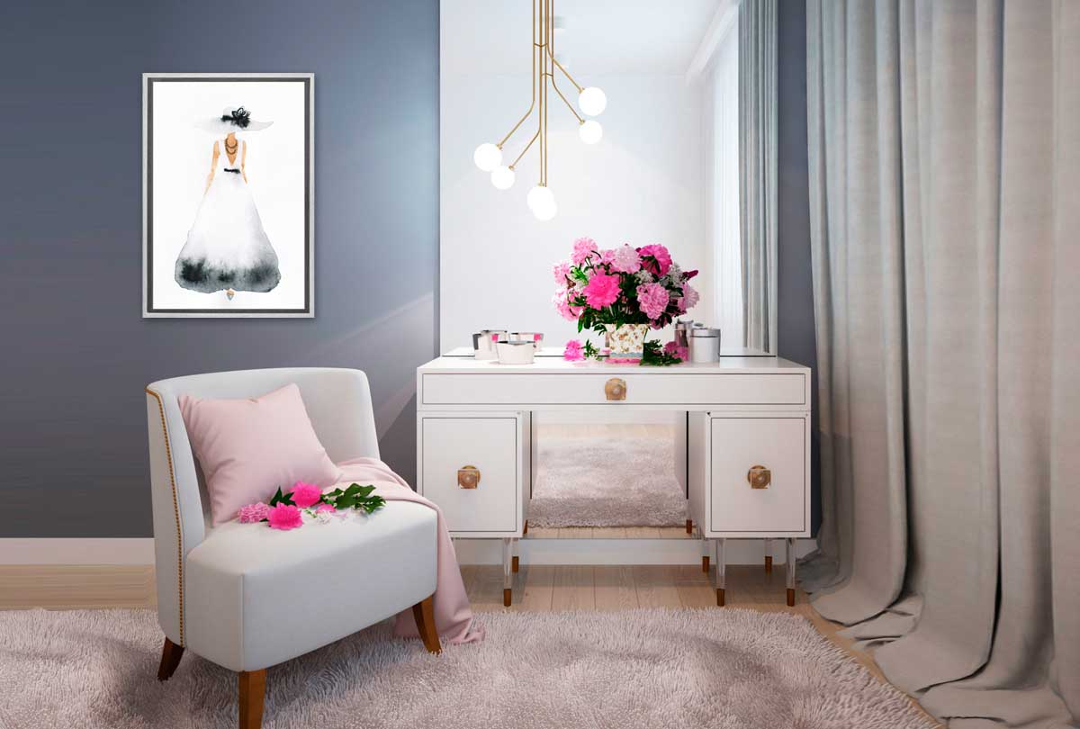 Glamorous Dress 5 | Fashion Wall Print - Final Touch Decor