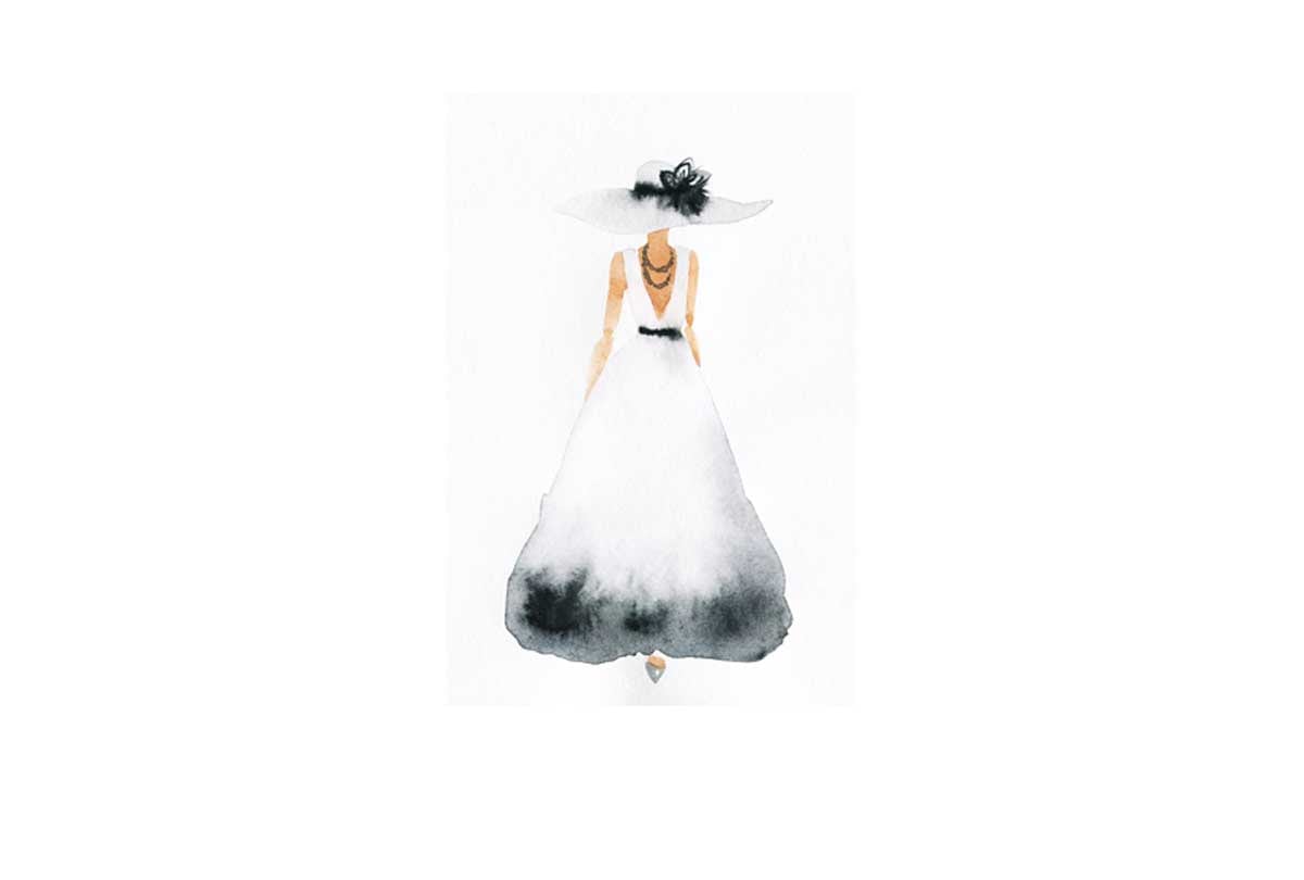 Glamorous Dress 5 | Fashion Wall Print - Final Touch Decor