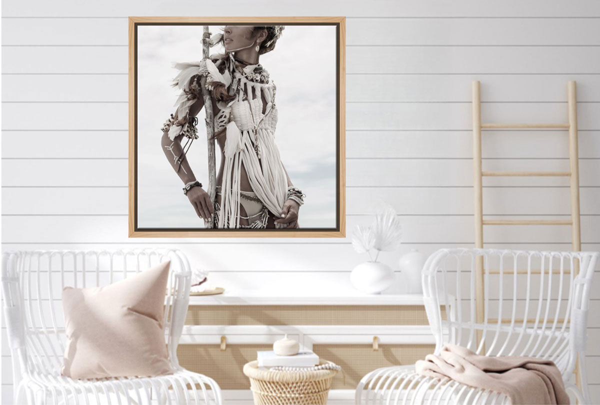 Boho Girl 1 | Wall Art Print - Final Touch Decor