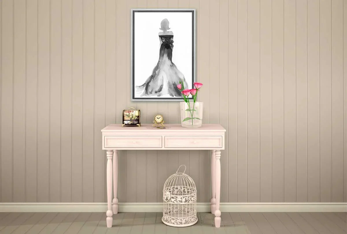 Glamorous Dress 6 | Fashion Canvas Wall Art Print - Final Touch Decor