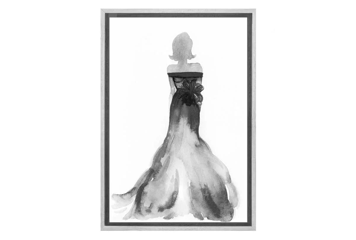 Glamorous Dress 6 | Fashion Canvas Wall Art Print - Final Touch Decor
