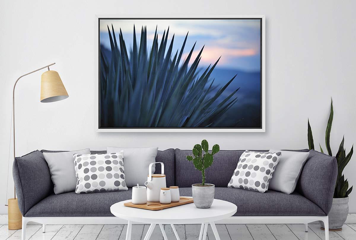 Sunset Over Agave | Canvas Wall Art Print - Final Touch Decor