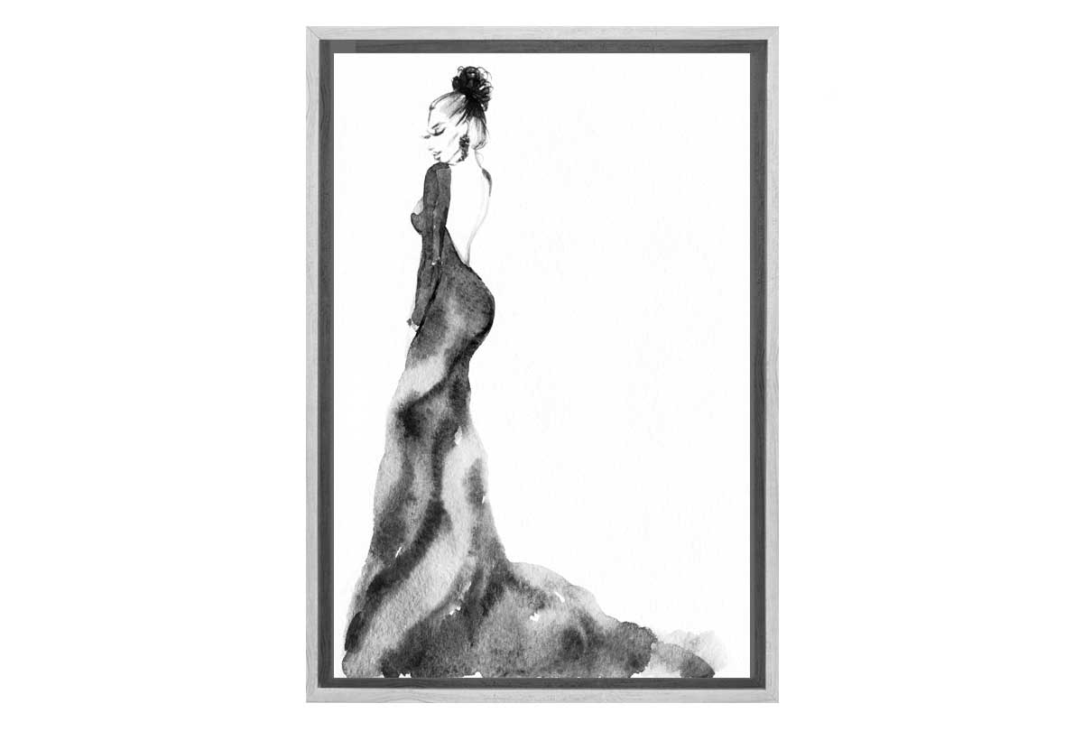 Glamorous Dress 7 | Fashion Canvas Art Print - Final Touch Decor