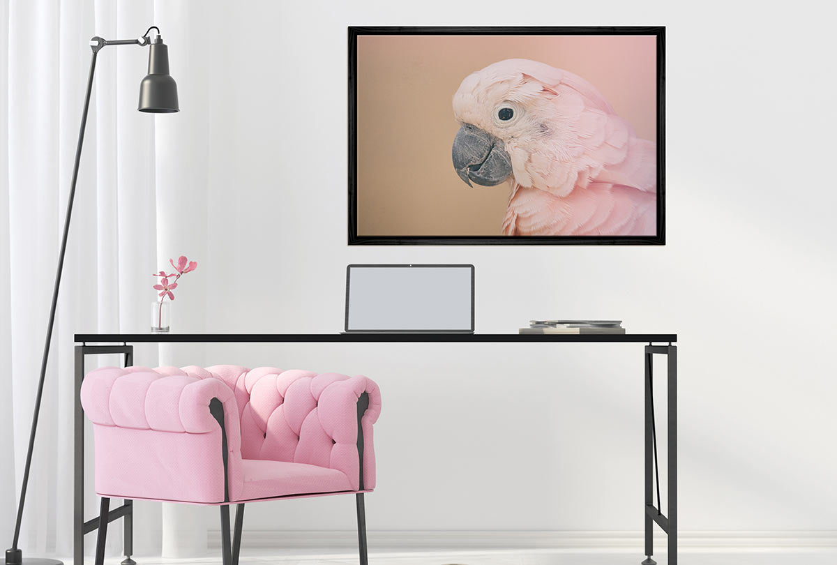 Pink Parrot | Canvas Wall Art Print - Final Touch Decor