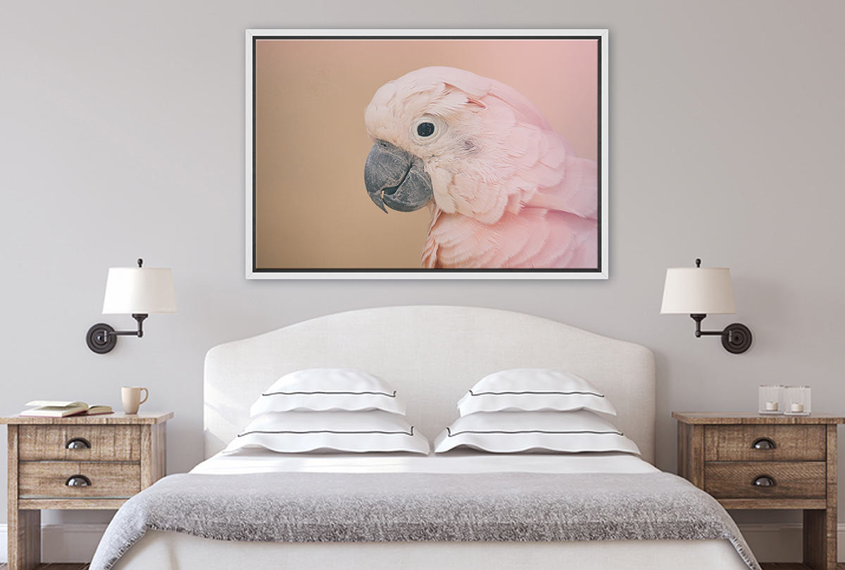 Pink Parrot | Canvas Wall Art Print - Final Touch Decor