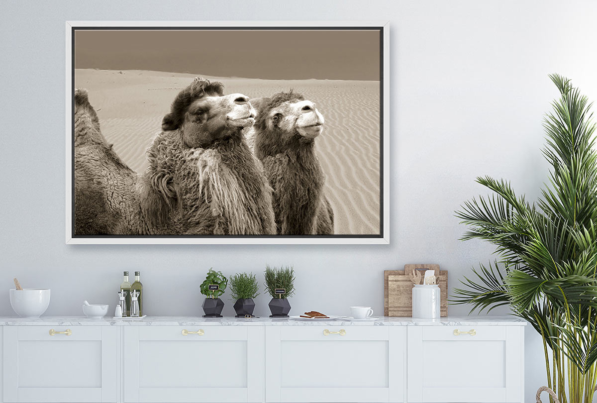 Camels | Canvas Wall Art Print - Final Touch Decor