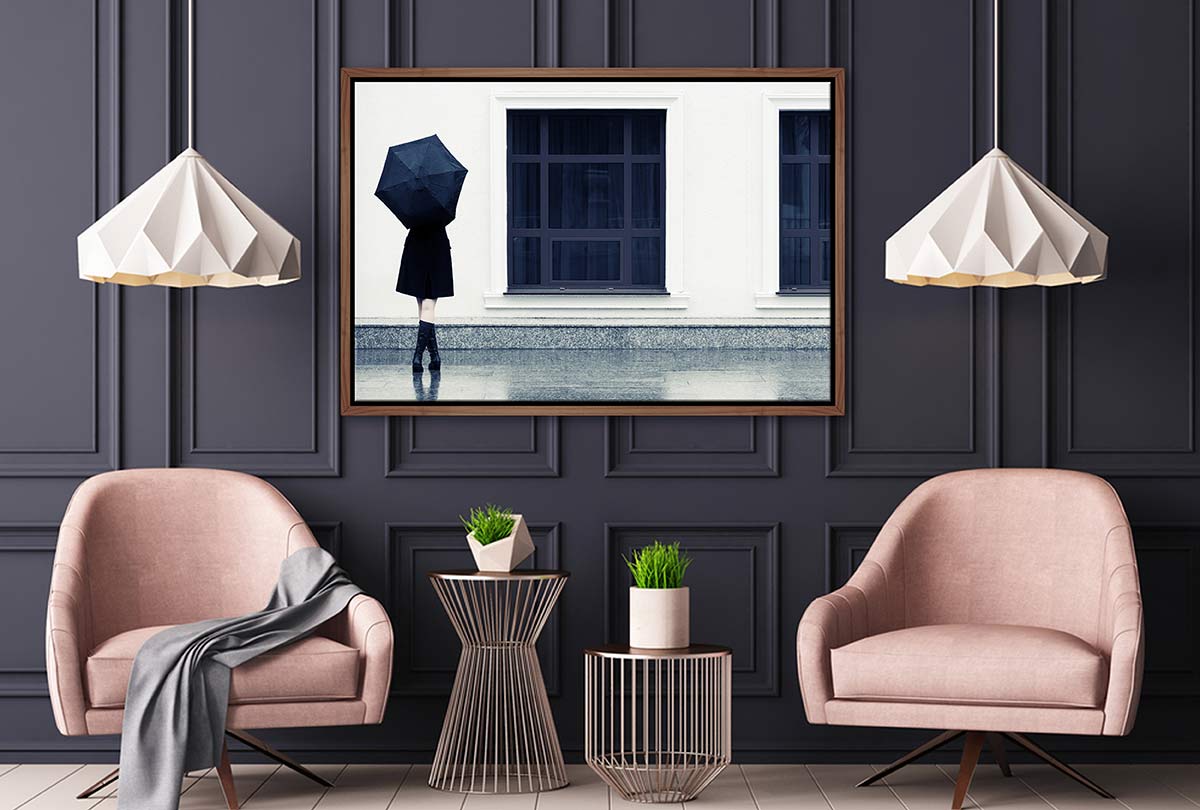 Women in Black | Canvas Wall Art Print - Final Touch Decor