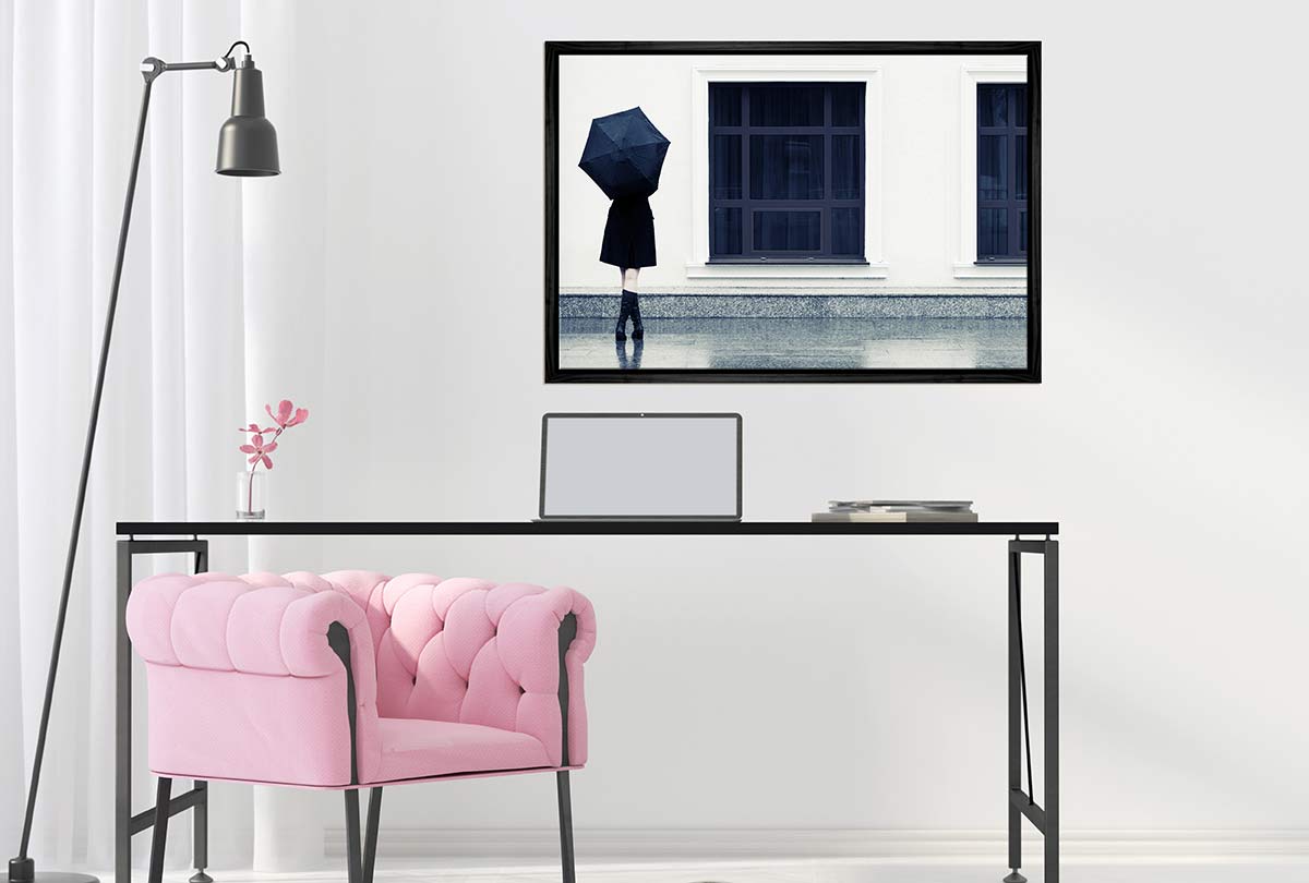 Women in Black | Canvas Wall Art Print - Final Touch Decor
