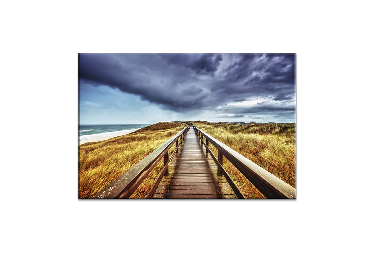 Beach Grass Boardwalk | Canvas Wall Art Print - Final Touch Decor