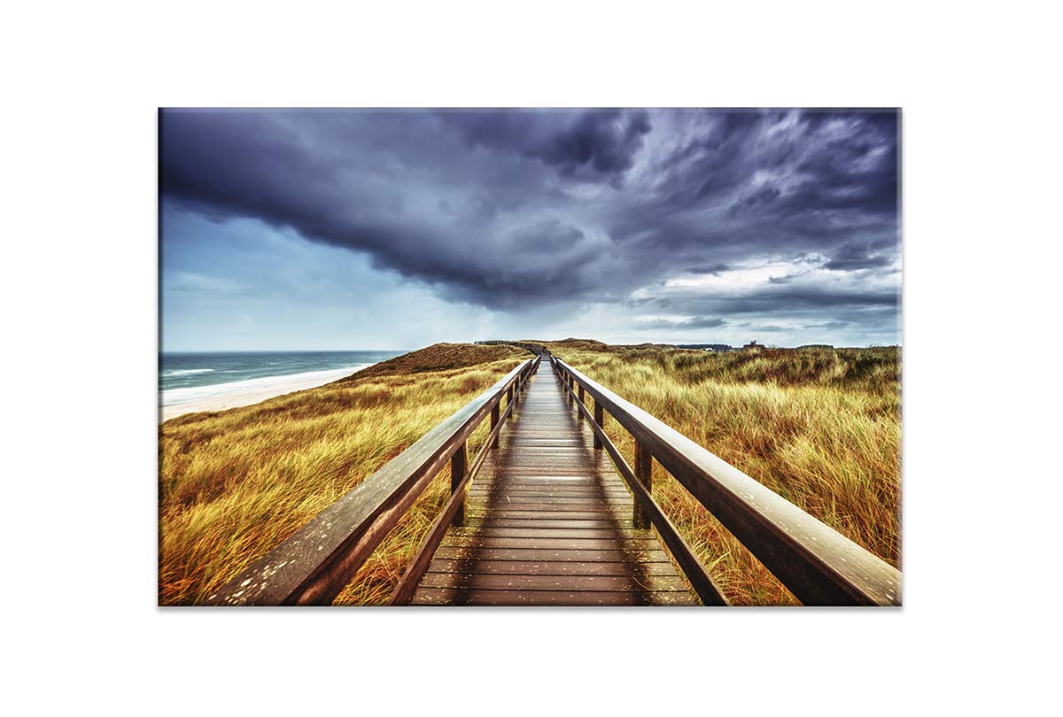 Beach Grass Boardwalk | Canvas Wall Art Print - Final Touch Decor