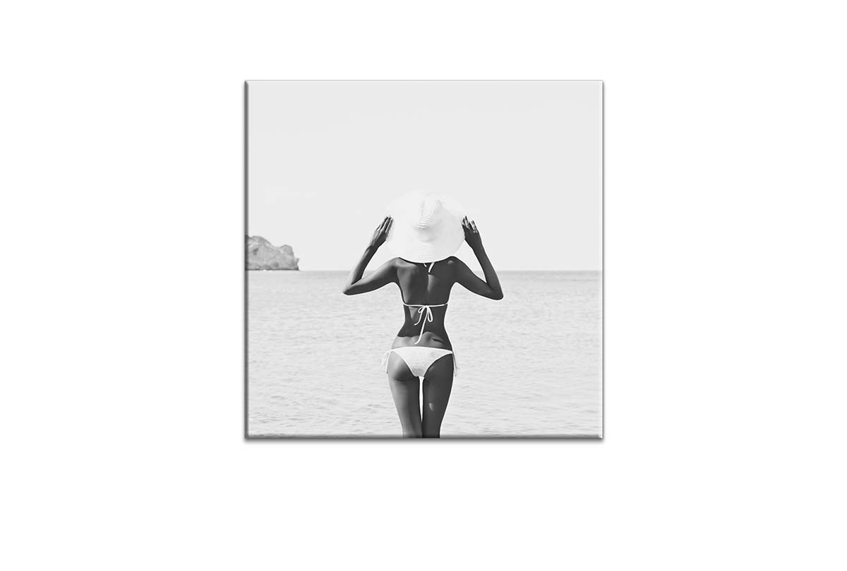 Bikini Girl | Fashion Canvas Wall Art Print - Final Touch Decor