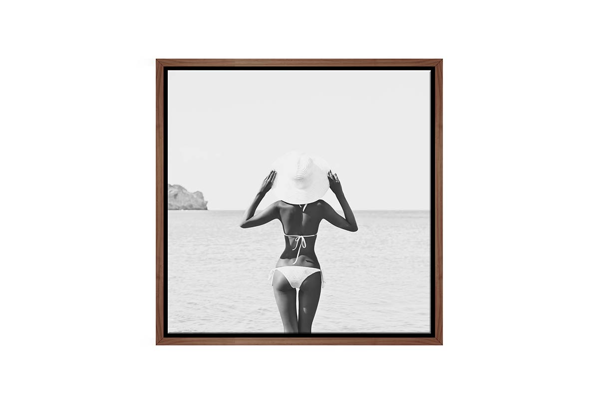 Bikini Girl | Fashion Canvas Wall Art Print - Final Touch Decor