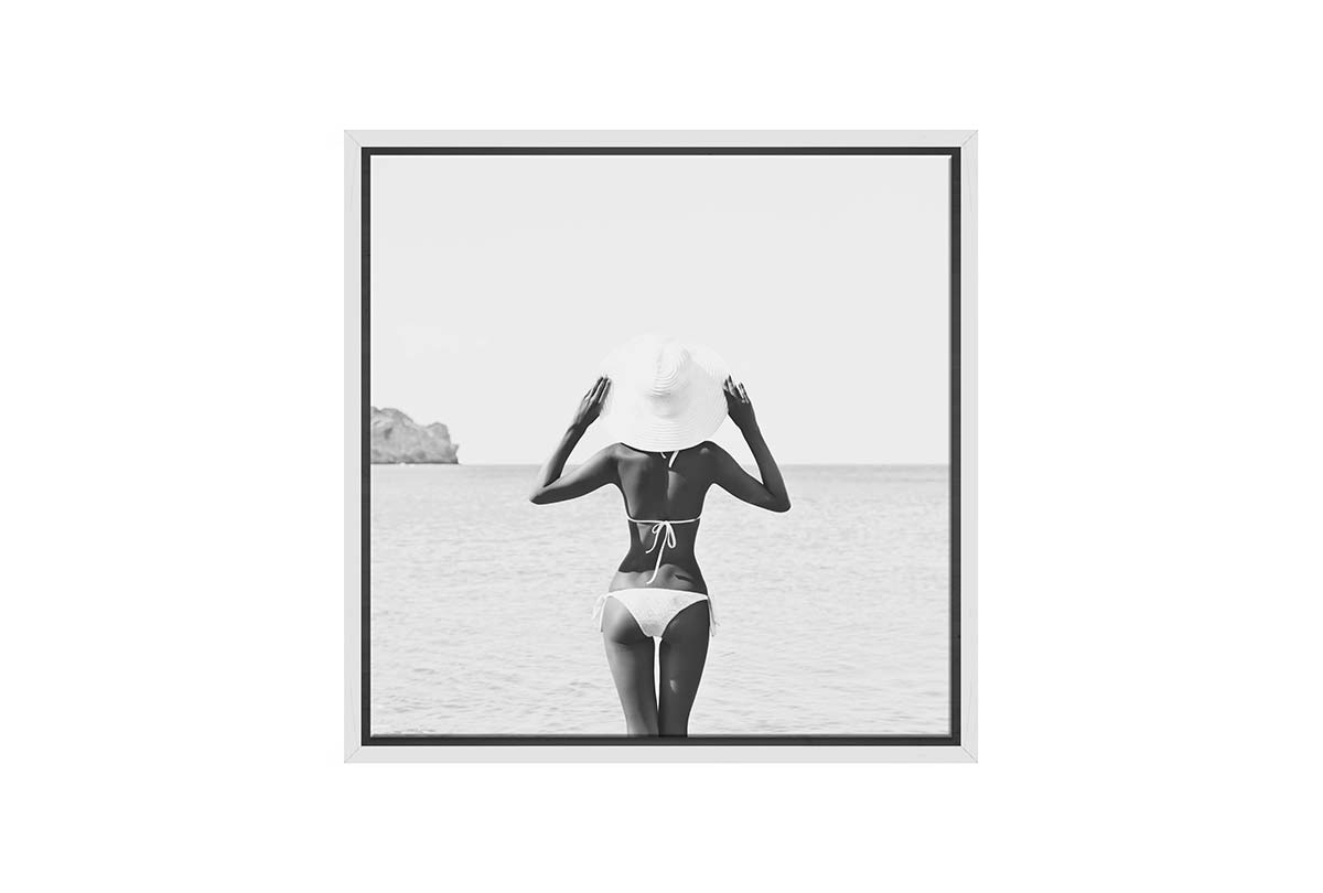 Bikini Girl | Fashion Canvas Wall Art Print - Final Touch Decor