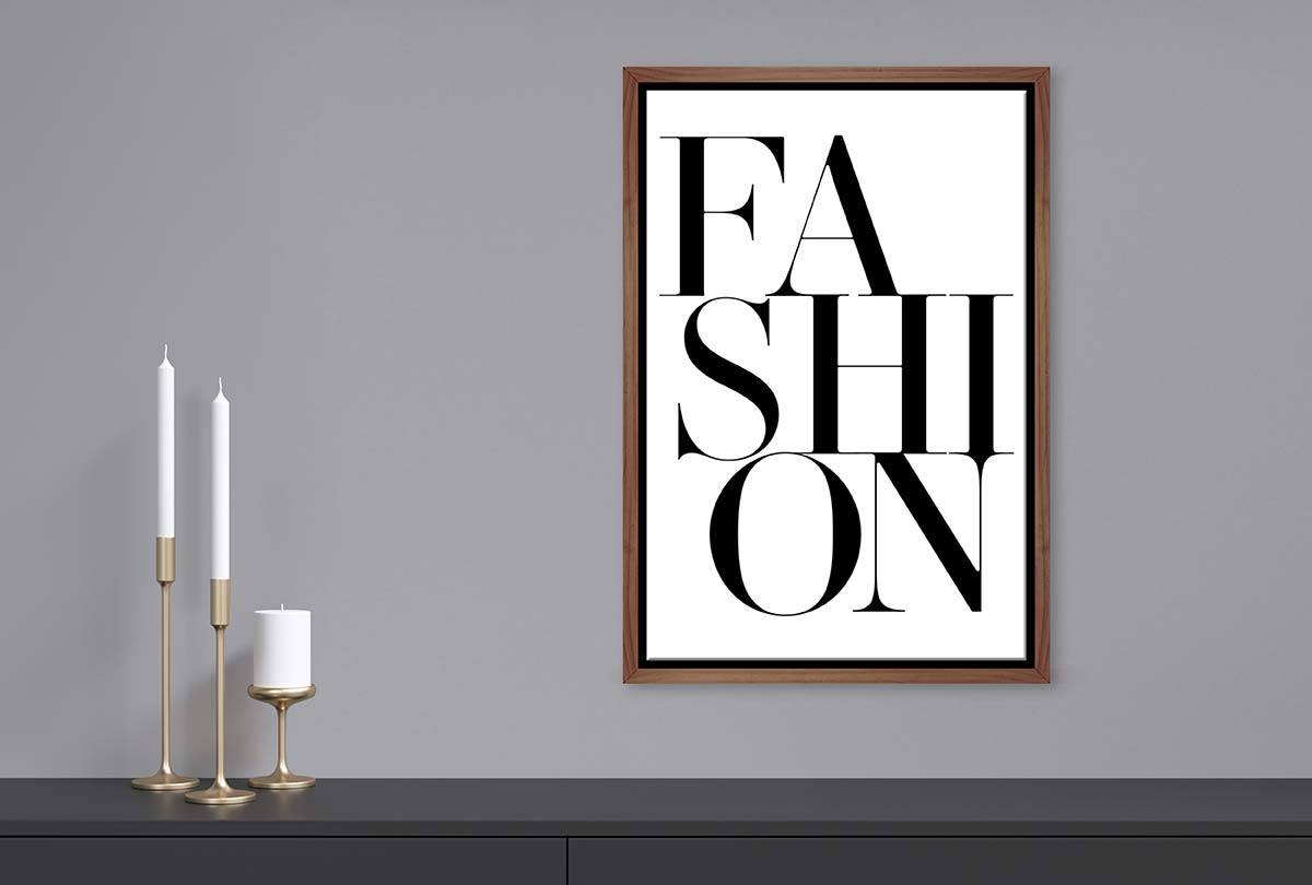 Fashion | Fashion Canvas Wall Art Print - Final Touch Decor
