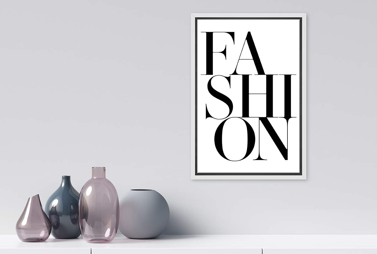 Fashion | Fashion Canvas Wall Art Print - Final Touch Decor