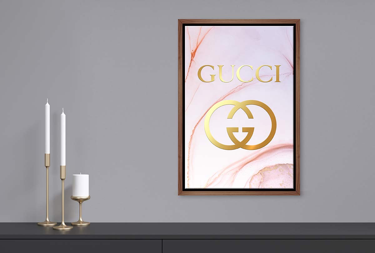 Gucci | Fashion Canvas Wall Art Print - Final Touch Decor