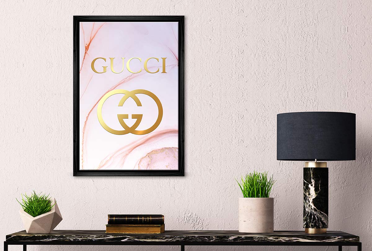 Gucci | Fashion Canvas Wall Art Print - Final Touch Decor