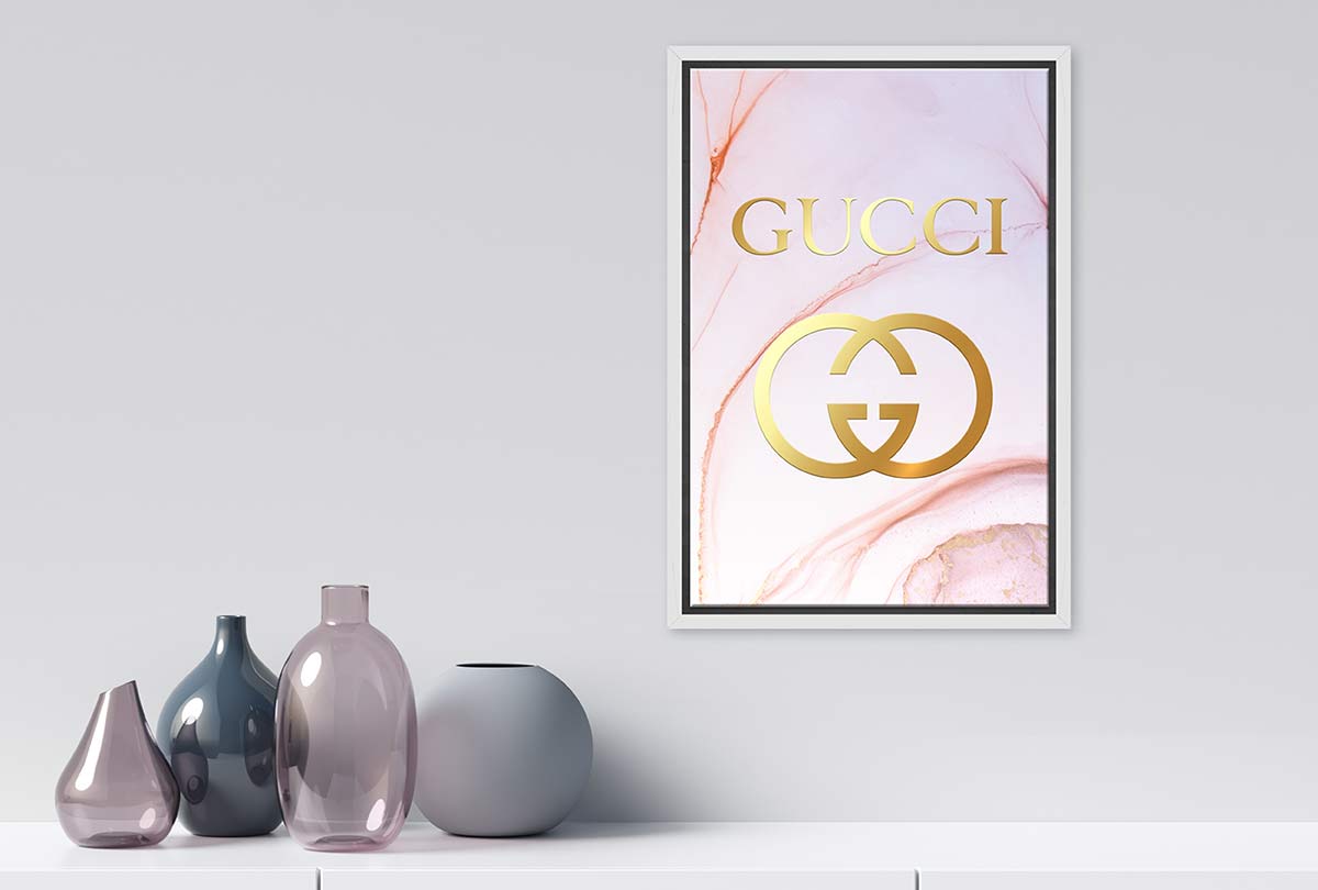 Gucci | Fashion Canvas Wall Art Print - Final Touch Decor