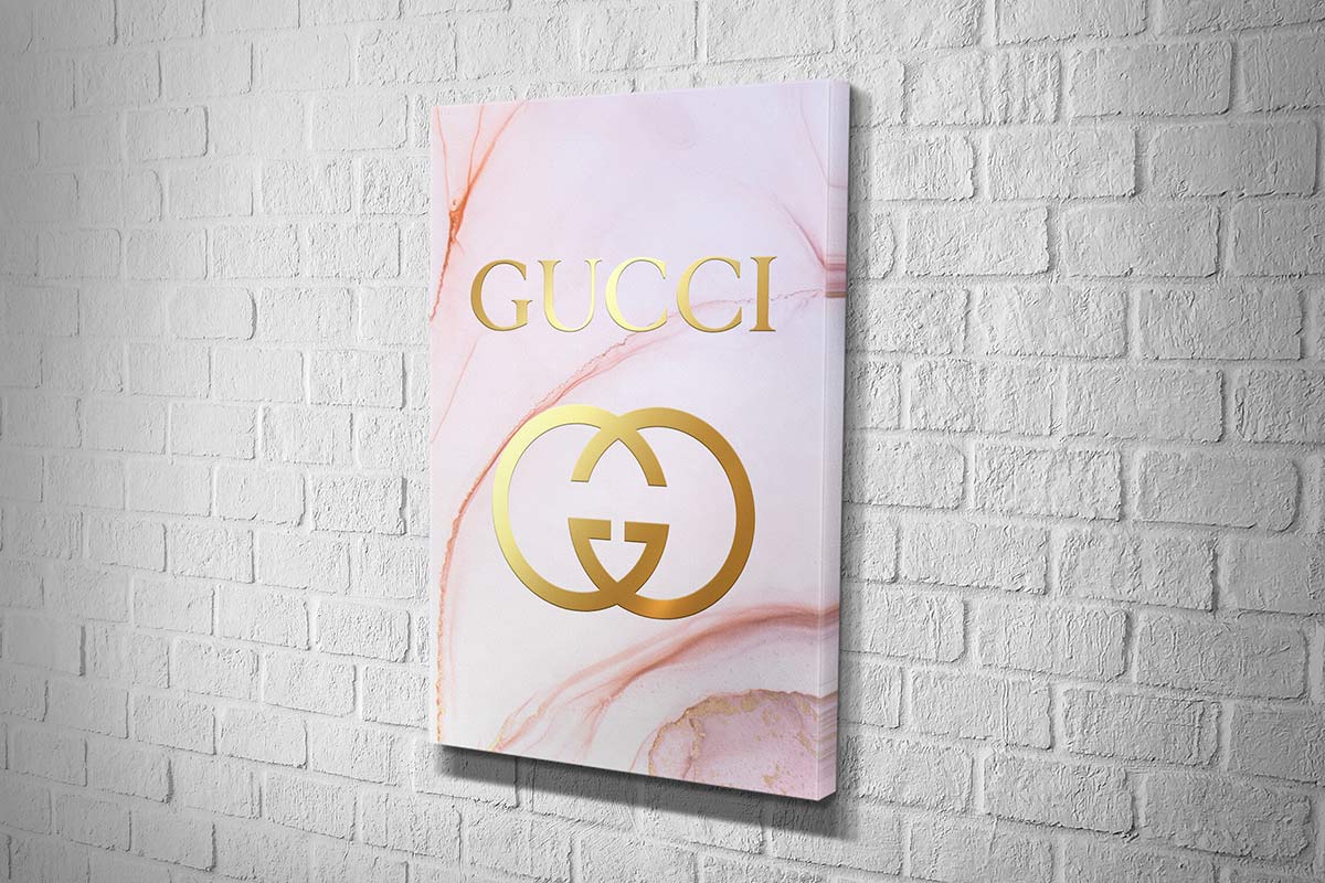 Gucci | Fashion Canvas Wall Art Print - Final Touch Decor