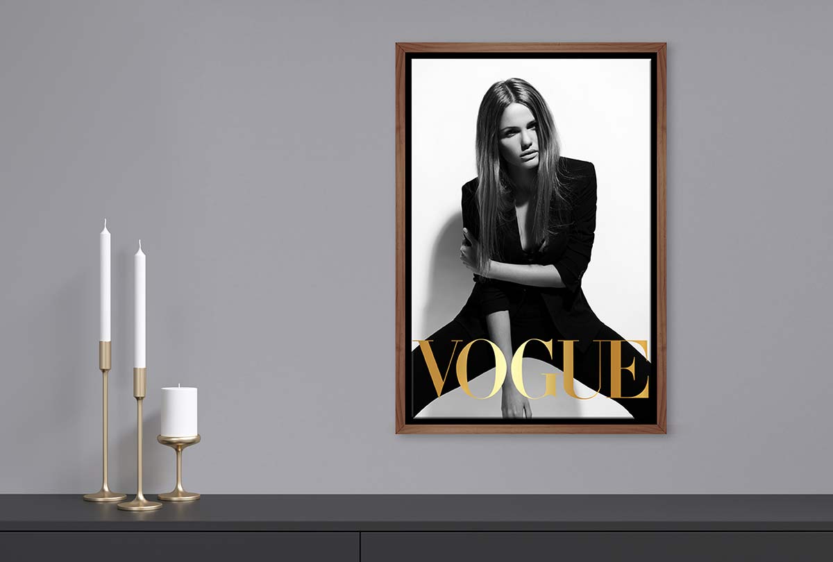 Vogue Fashion 2 | Fashion Canvas Wall Art Print - Final Touch Decor