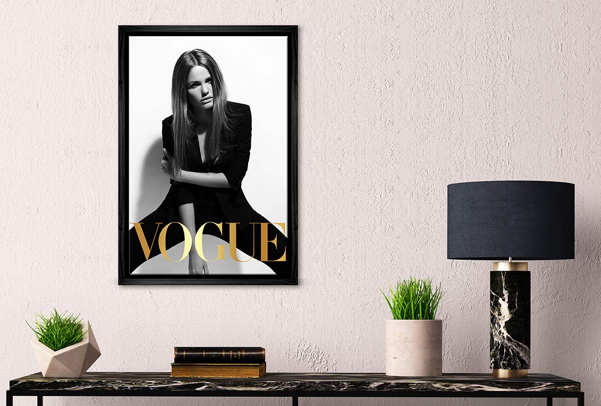 Vogue Fashion 2 | Fashion Canvas Wall Art Print - Final Touch Decor
