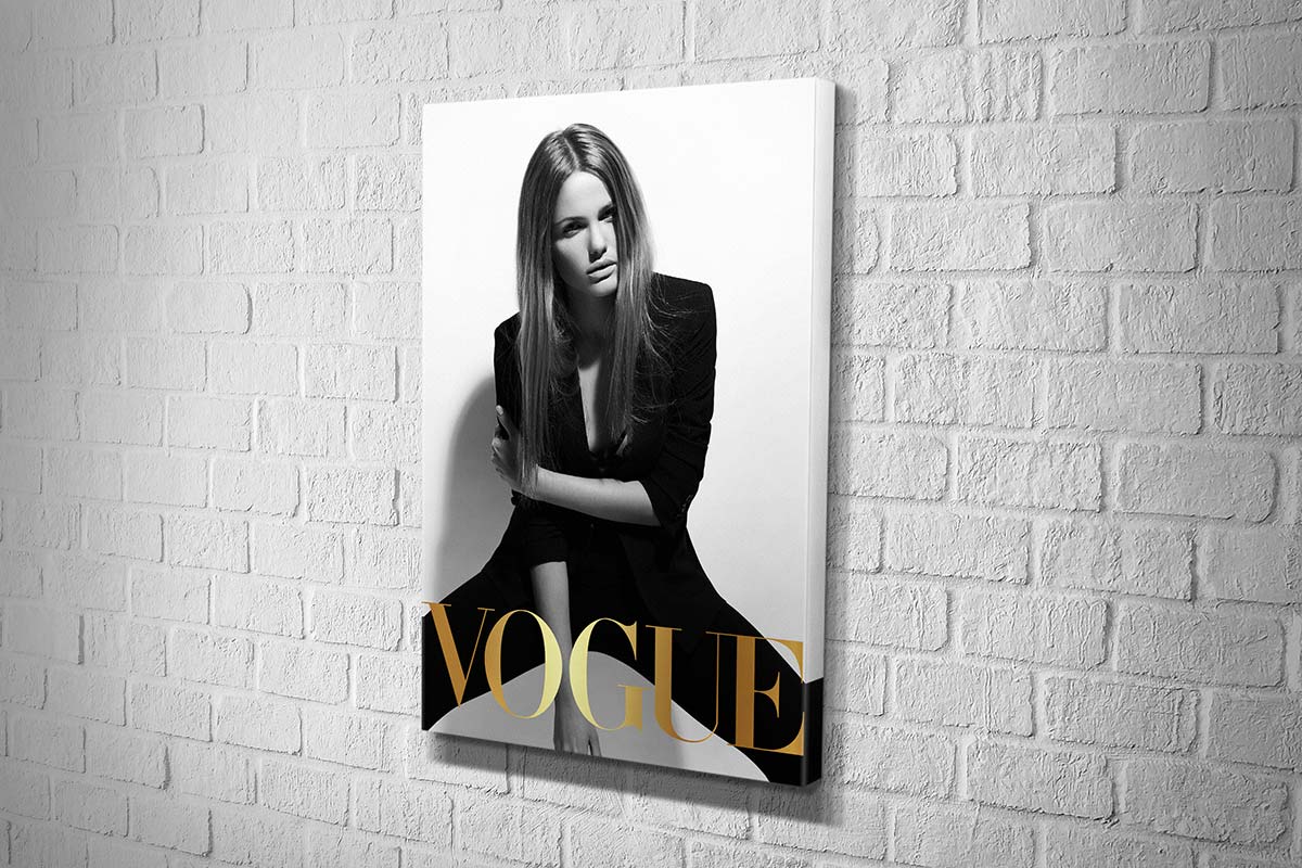 Vogue Fashion 2 | Fashion Canvas Wall Art Print - Final Touch Decor