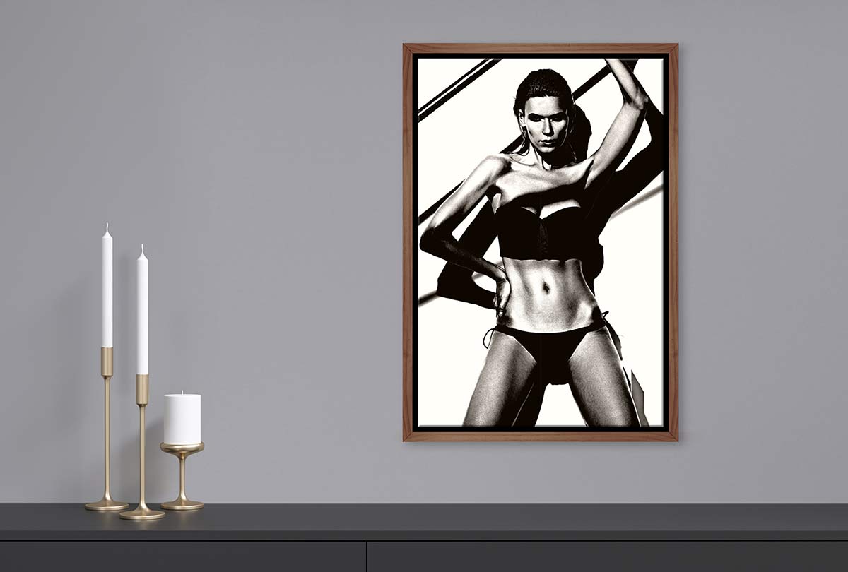 Fashion Model | Fashion Canvas Wall Art Print - Final Touch Decor