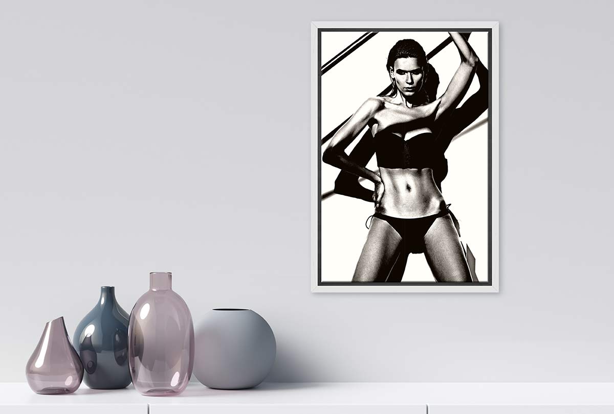 Fashion Model | Fashion Canvas Wall Art Print - Final Touch Decor
