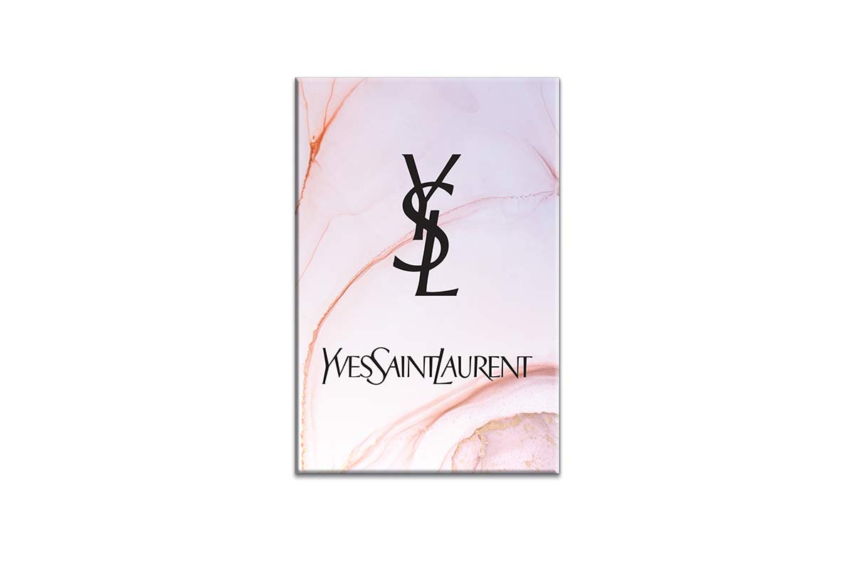 Yves Saint Laurent | Fashion Canvas Wall Art Print - Final Touch Decor