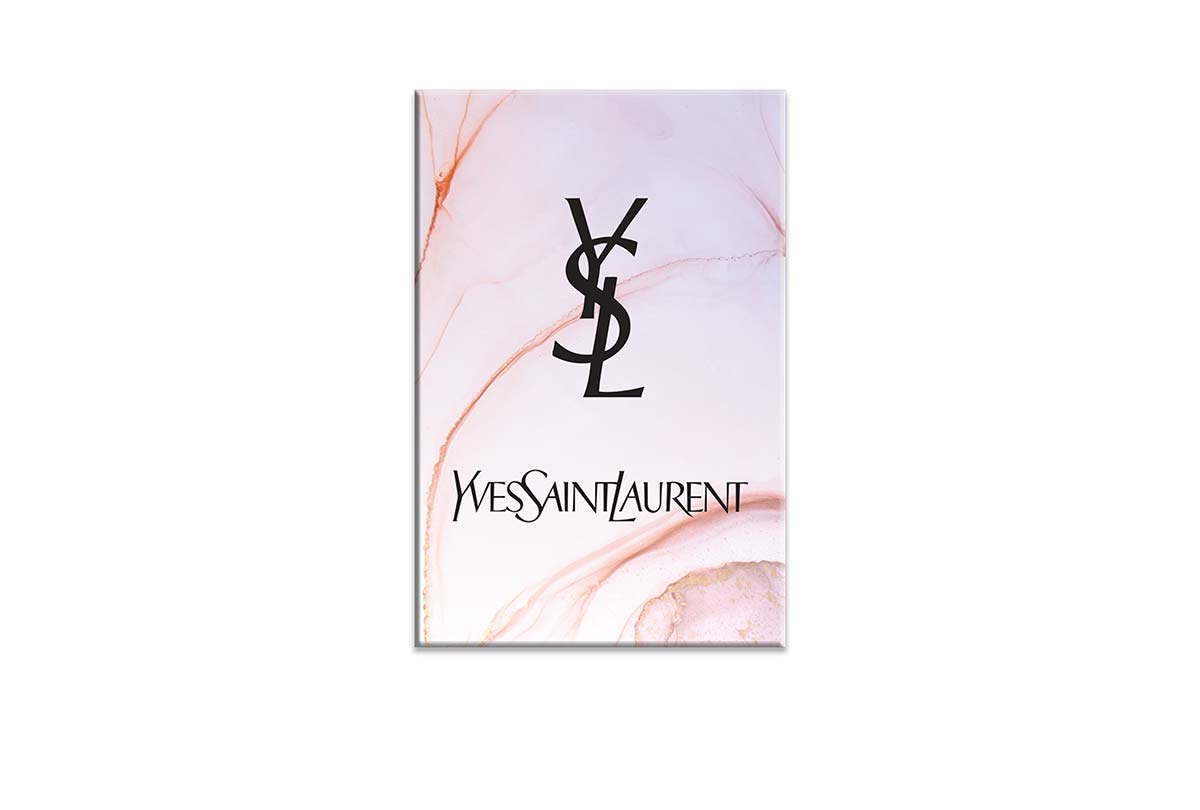 Yves Saint Laurent | Fashion Canvas Wall Art Print - Final Touch Decor
