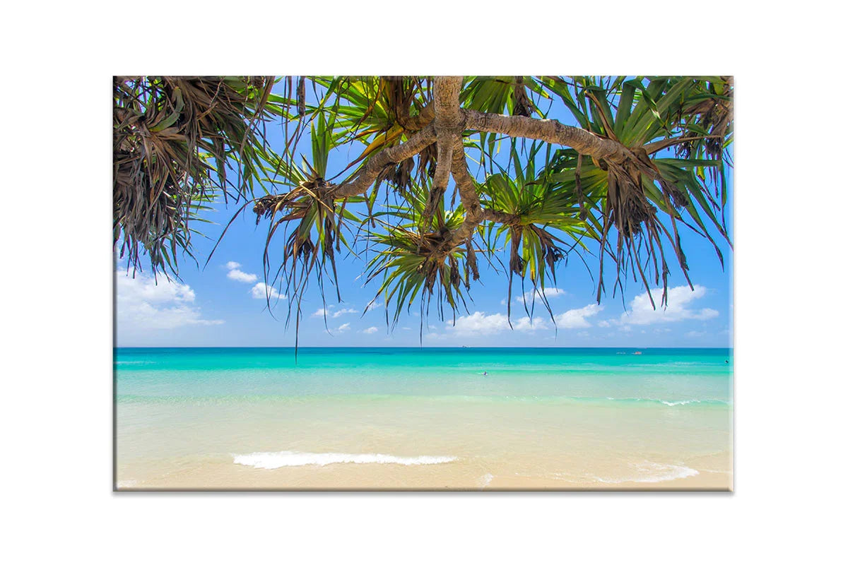 Byron Bay Beach Scene | Beach Wall Art Print - Final Touch Decor