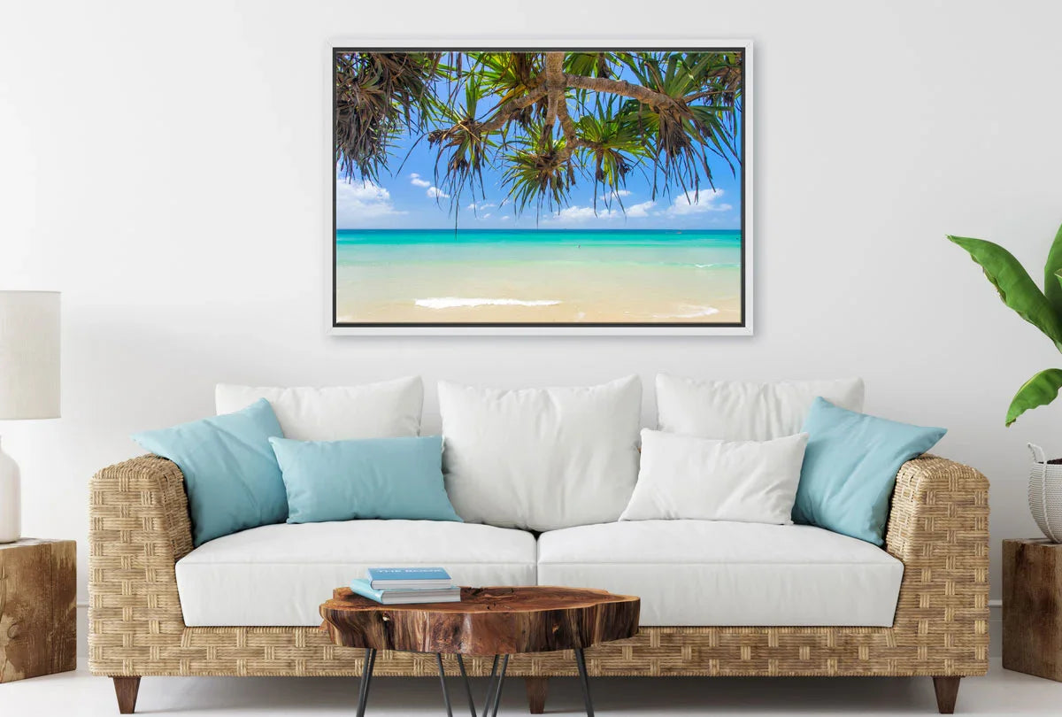 Byron Bay Beach Scene | Beach Wall Art Print - Final Touch Decor