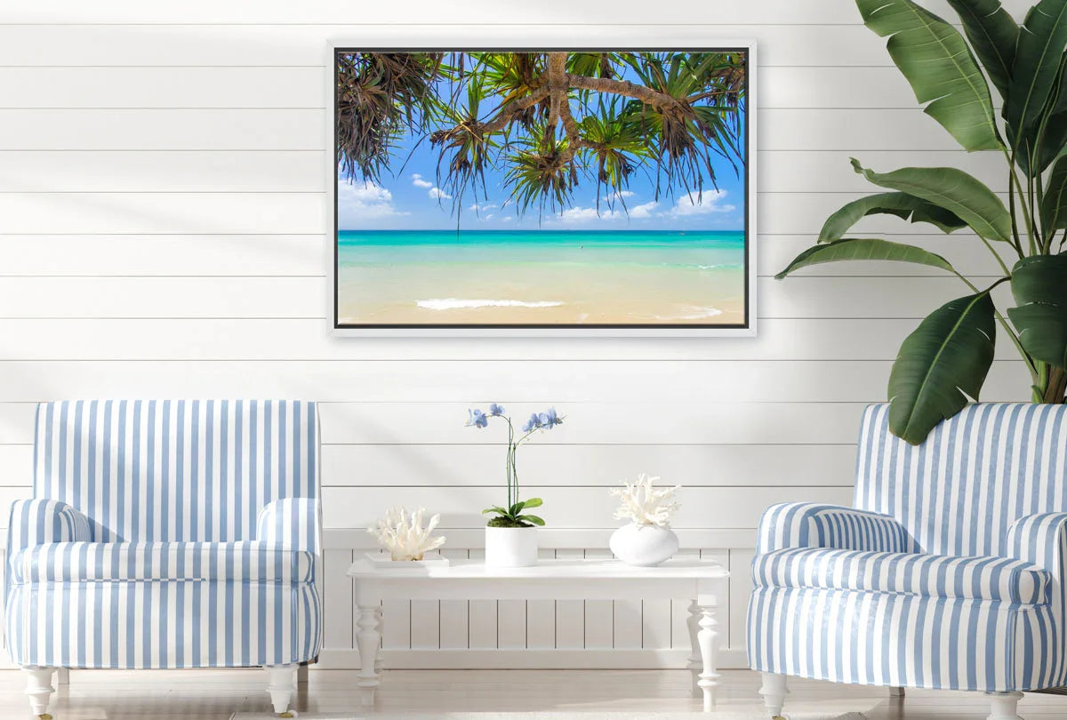 Byron Bay Beach Scene | Beach Wall Art Print - Final Touch Decor