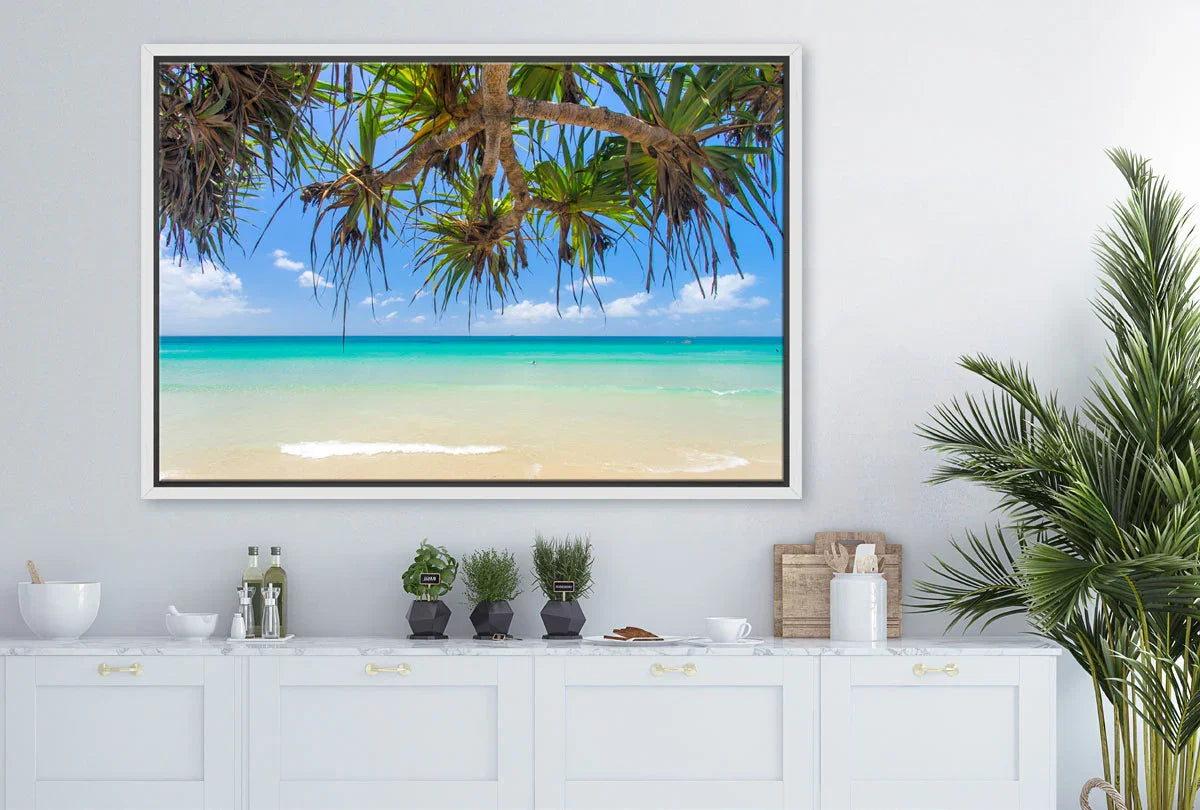Byron Bay Beach Scene | Beach Wall Art Print - Final Touch Decor
