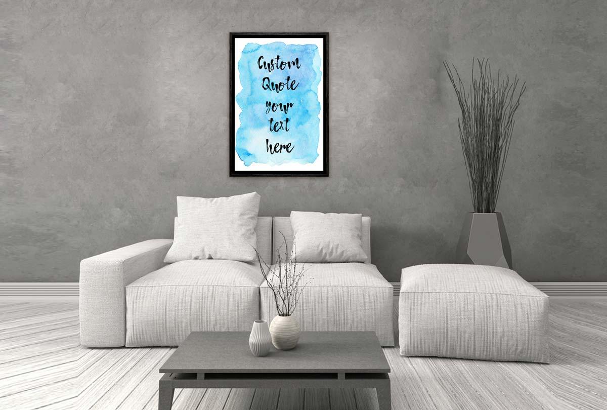 Custom Inspirational Quote | Canvas Wall Art Print - Final Touch Decor