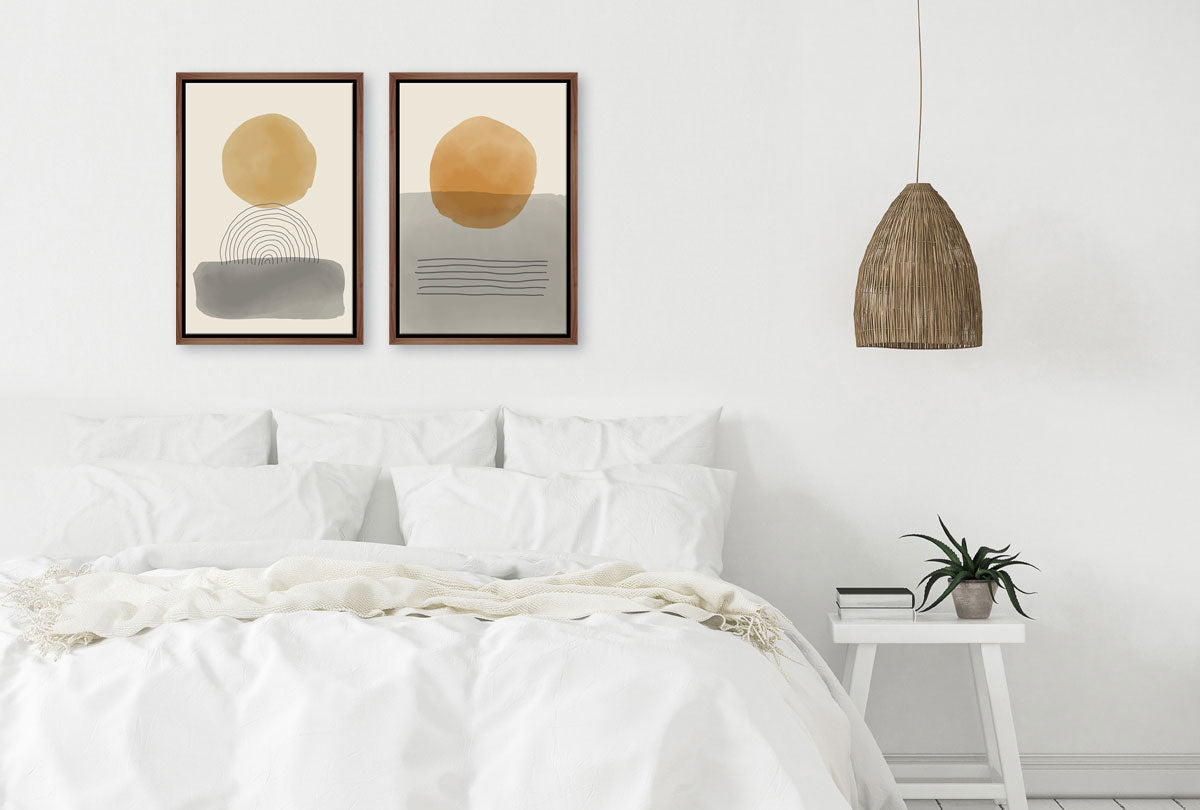 Minimalist Abstract Set 5AB | Abstract Wall Art Print - Final Touch Decor