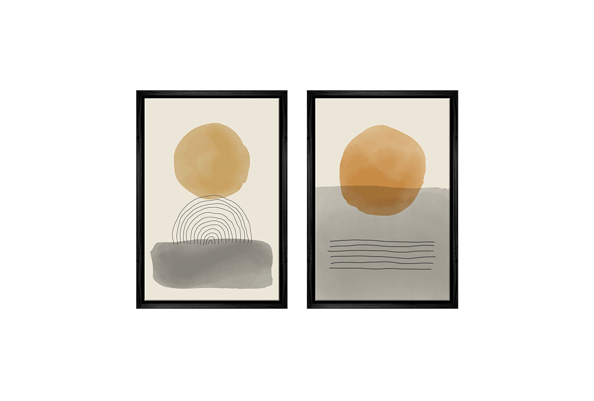 Minimalist Abstract Set 5AB | Abstract Wall Art Print - Final Touch Decor