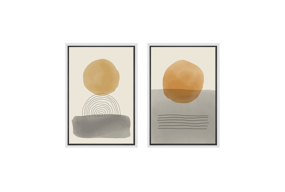 Minimalist Abstract Set 5AB | Abstract Wall Art Print - Final Touch Decor