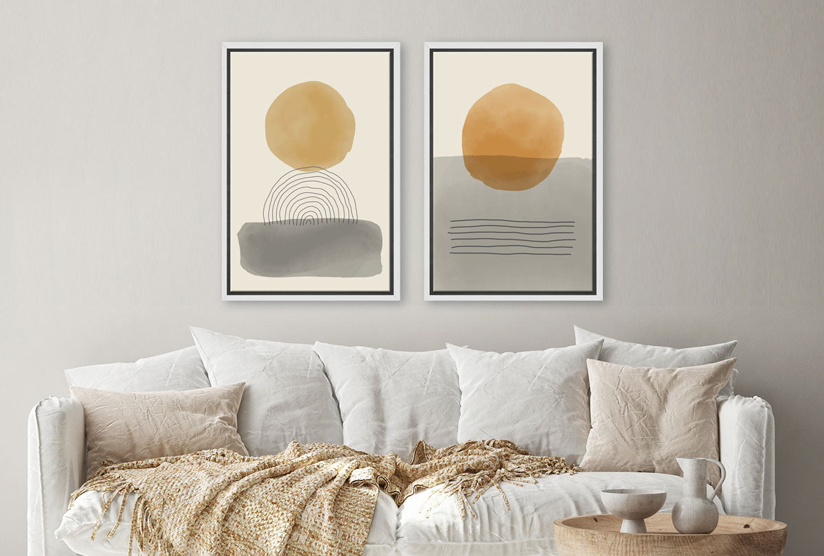 Minimalist Abstract Set 5AB | Abstract Wall Art Print - Final Touch Decor