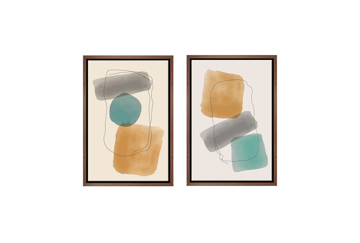 Minimalist Abstract Set 7AB | Abstract Wall Art Print - Final Touch Decor