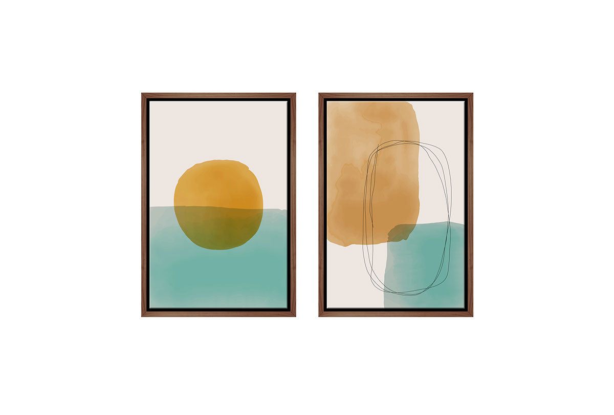 Minimalist Abstract Set 9AB | Abstract Wall Art Print - Final Touch Decor